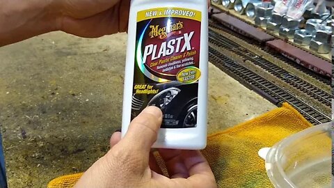 Polishing HO scale locomotive windows part 1