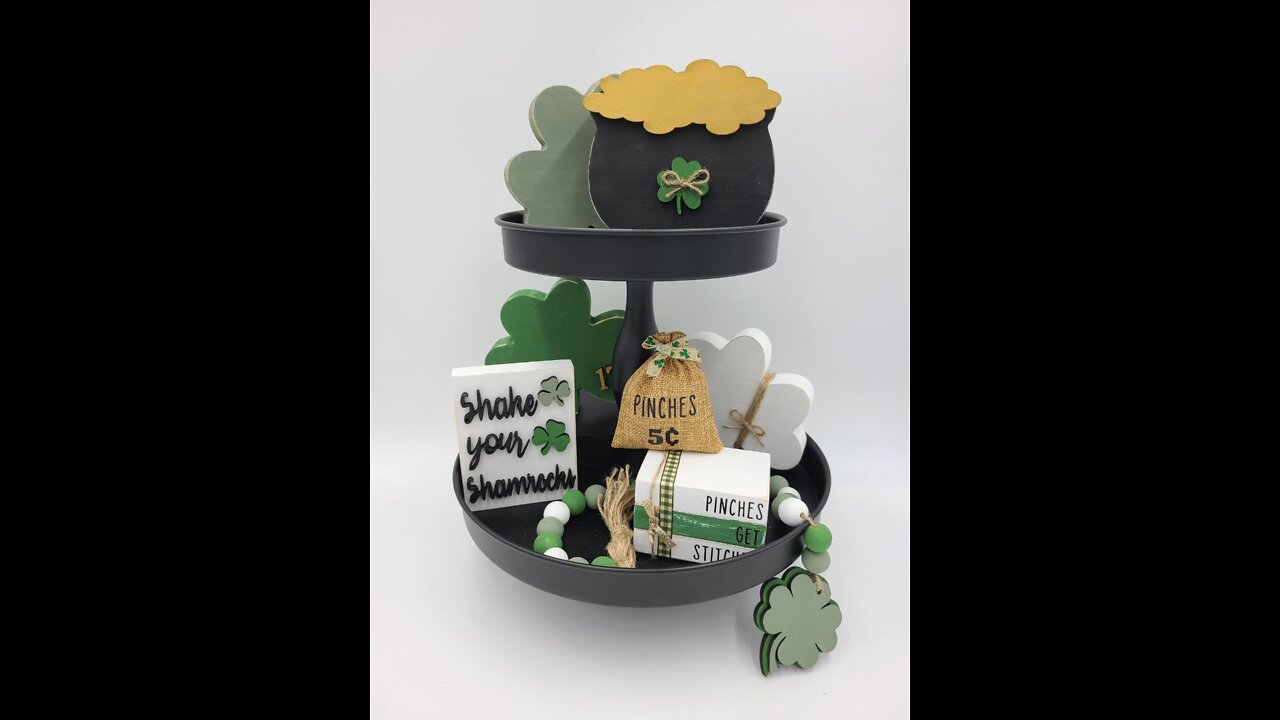 St. Patrick's Day Tray