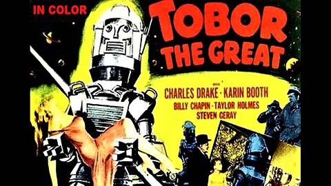 TOBOR THE GREAT 1954 in COLOR Robot Developed for Space is Stolen by Evil Agents FULL MOVIE