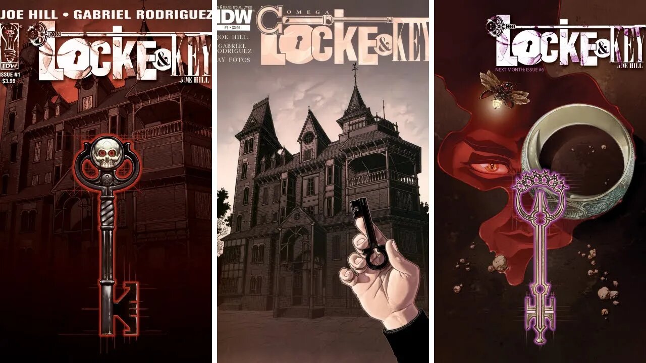 La Historia De Locke & Key | Del Cómic A La Serie De Netflix (Resumen) - IDW Publishing