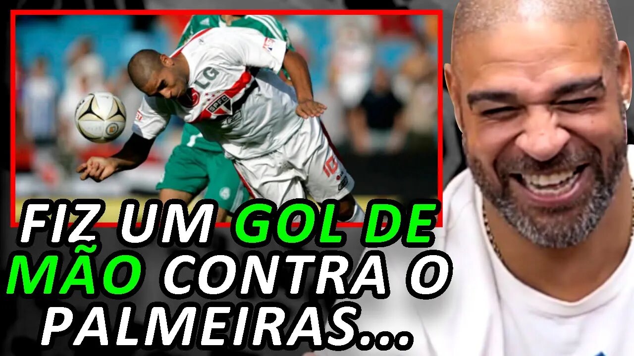 ADRIANO IMPERADOR SOBRE QUANDO JOGOU PELO SÃO PAULO (ADRIANO IMPERADOR - Podpah #438) FlowPah Cortes