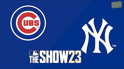 MLB The Show 23 Cubs vs Yankees Gameplay PS5