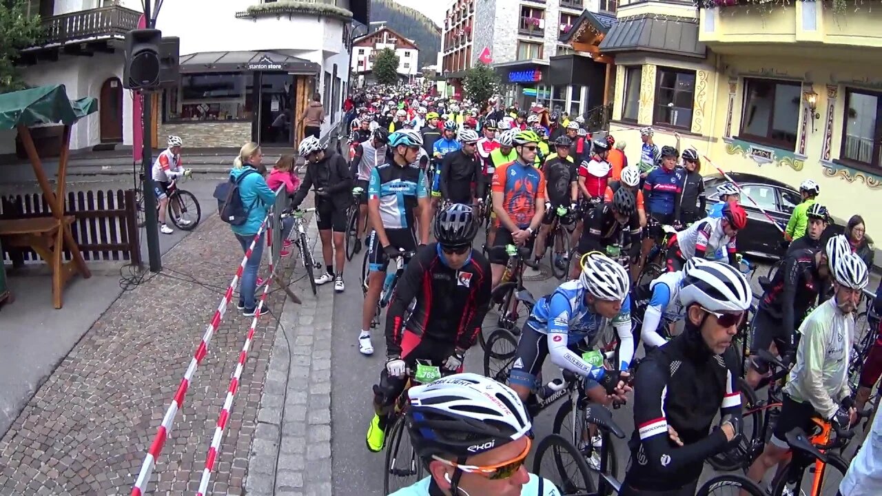 Arlberg Giro 2019 Before start Group 2