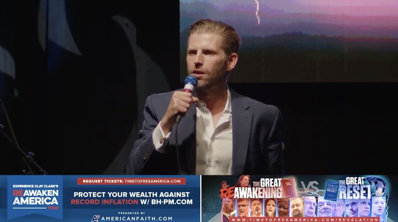 Eric Trump | “That Is Why We Have To Take This Country Back!” - Eric Trump