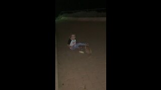 Dassie feeding Stray Kitty on Netanya Beach