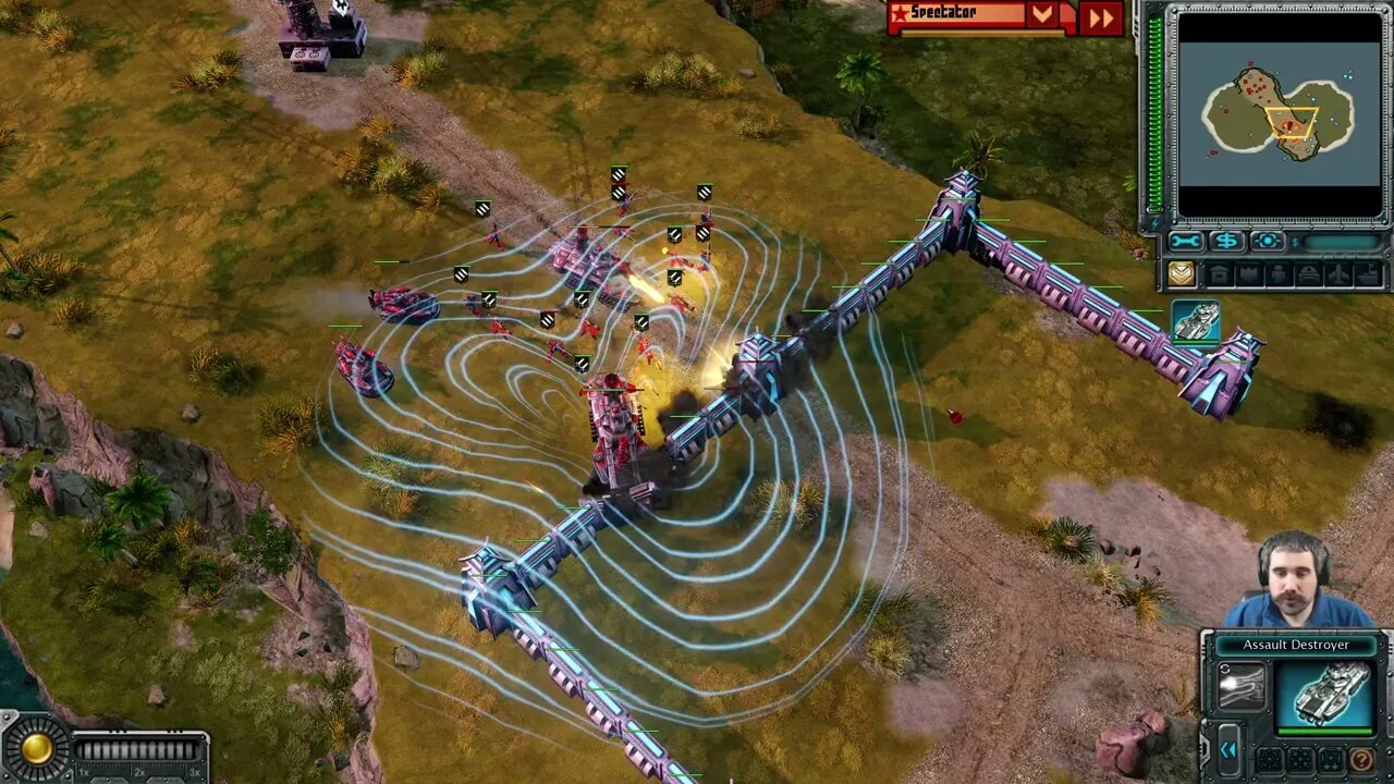 YuNo (Empire) vs Valera_igrok (Allies) || Red Alert 3