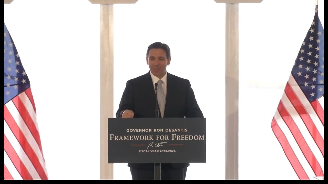 Gov Ron DeSantis Mocks Gov Gavin Newsom