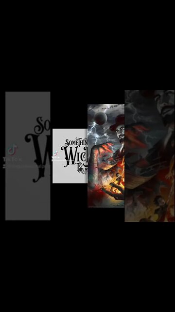 Something Wicked This way comes