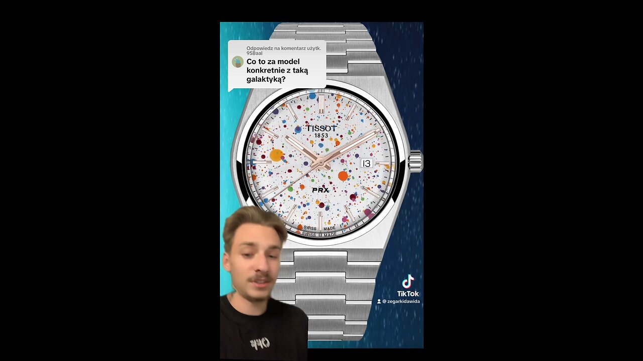 Zegarek Tissot PRX Galaxy - Galaktyczny styl na twoim nadgarstku