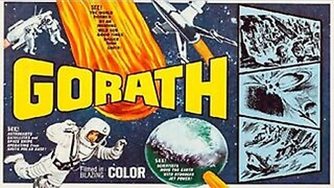 GORATH 1962 TOHO Sci-Fi Disaster Movie - Planet on a Collision Course with Earth FULL MOVIE HD & W/S