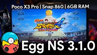 Egg NS 3.1.0 Poco X3 Pro | THE WITCHER 3 & NARUTO ULTIMATE NINJA STORM 4 RODANDO NO ANDROID! EggNS