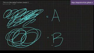 Tricks to Calculating Fractions: Lesson 2