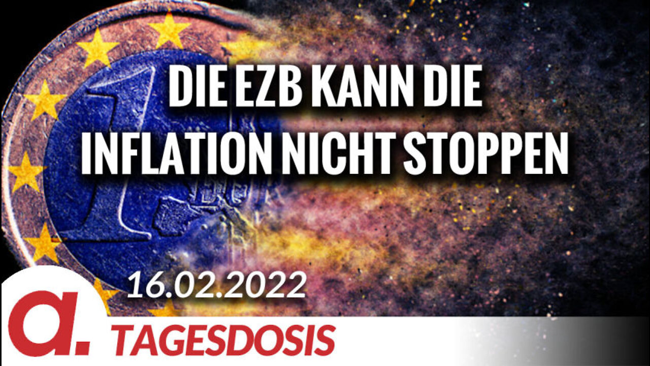 Die EZB kann die Inflation nicht stoppen | Von Peter Haisenko