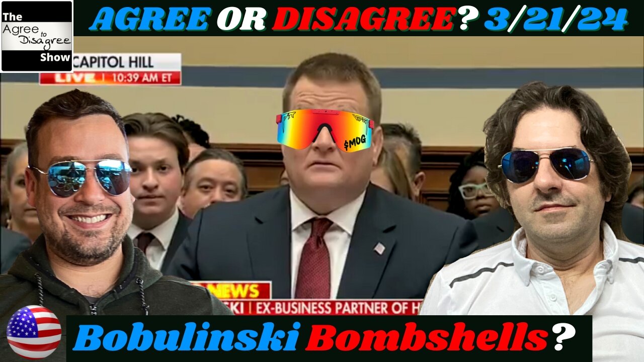 Bobulinski Broke Biden, & Omnibus Bill Is D.O.A. - The Agree To Disagree Show - 03_21_24