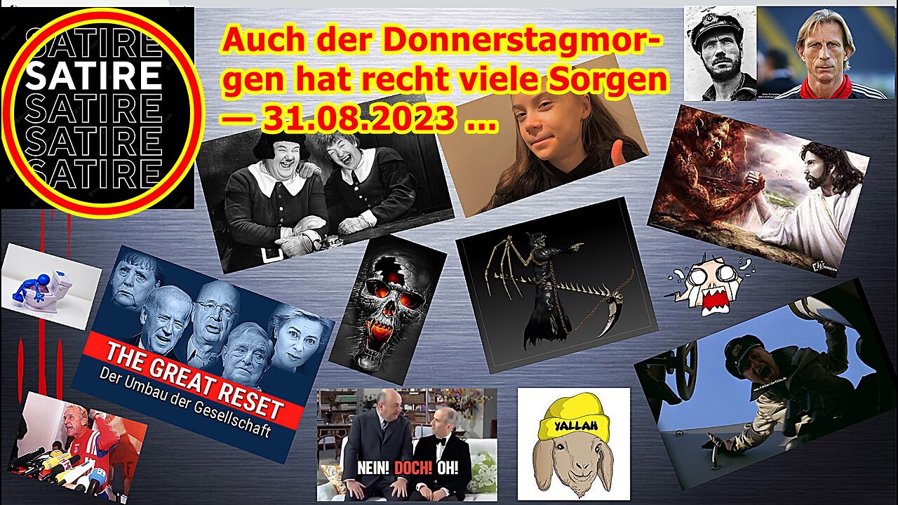 Auch am Donnerstagmorgen gibt es nicht wenig Sorgen — 31.08.2023 ...