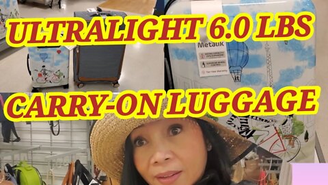 Ultralight 6.0 lbs Carry-on luggage at Marshalls