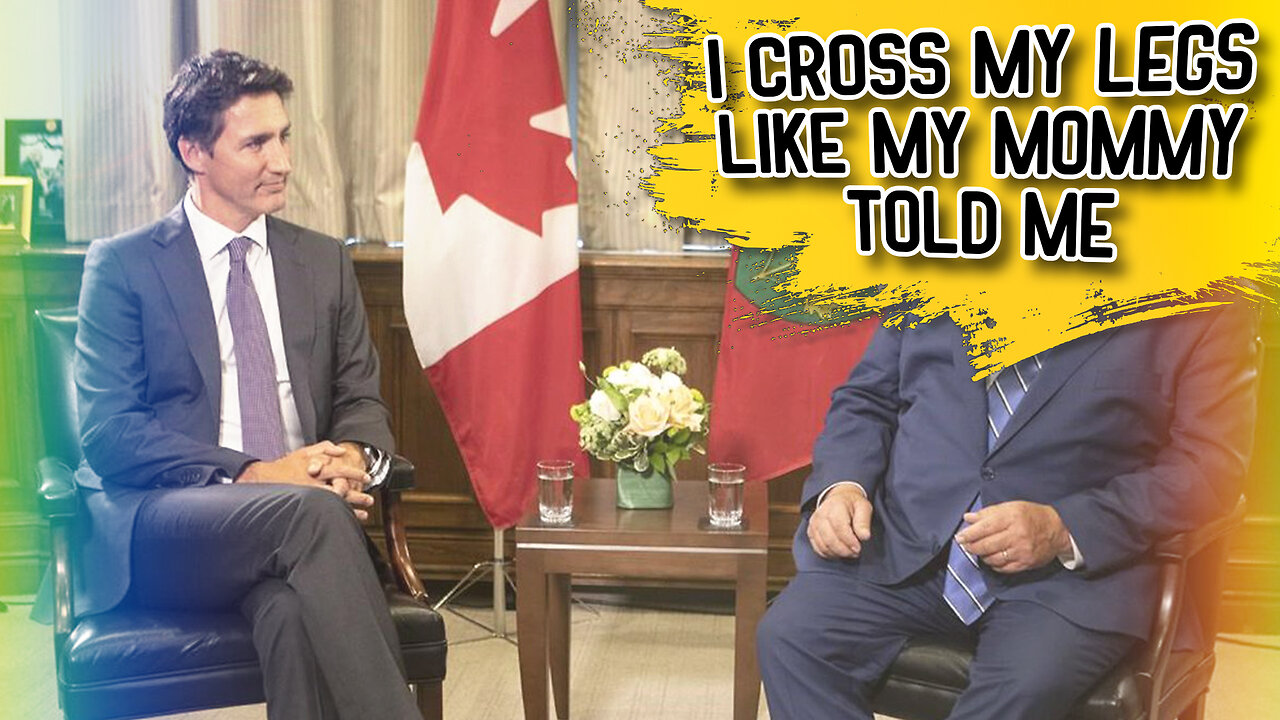 Justin Trudeau Pretends He Is Not the Evil Tyrant That He Has Always Been...