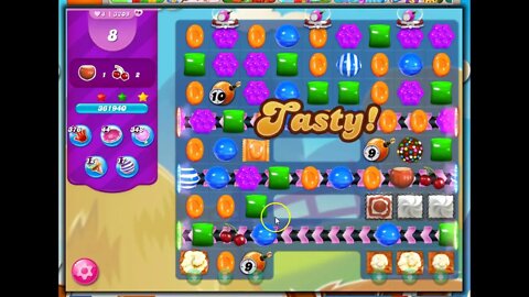 Candy Crush Level 3209 Talkthrough, 18 Moves 0 Boosters