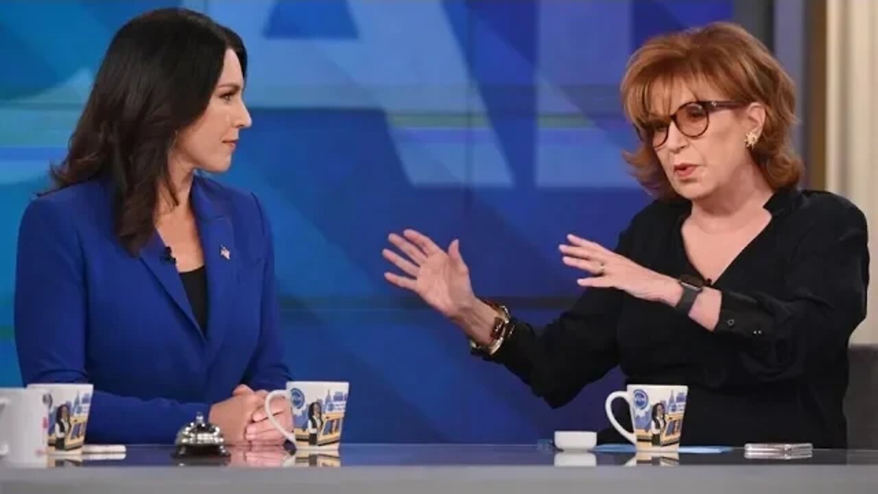 Tulsi Gabbard Confronts Slanderous Women Of The View | Joy Behar Does Not Look Good Here