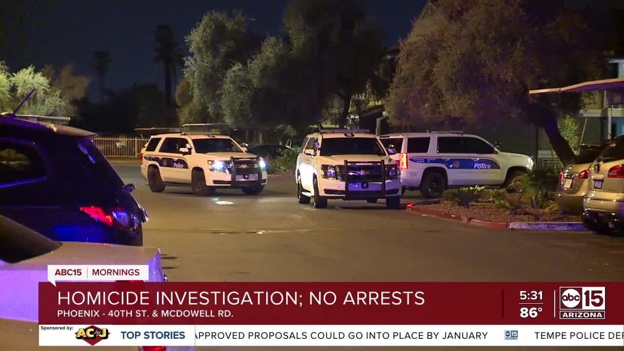 Police investigating two shootings in Phoenix overnight