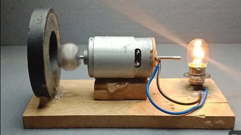 Free Energy Generator _ Free Energy Experiment using Light Bulb