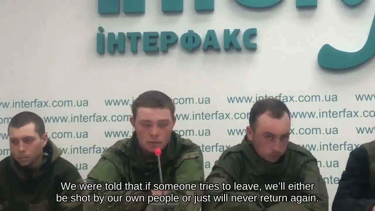 Captured #Russian soldiers address their fellow Russians on a press conference #ukraine #russia