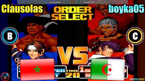 The King of Fighters '98 (Clausolas Vs. boyka05) [Morocco Vs. Algeria]