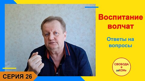 23.06.21- 26 серия - Воспитание волчат и другие ответы на вопросы в комментариях