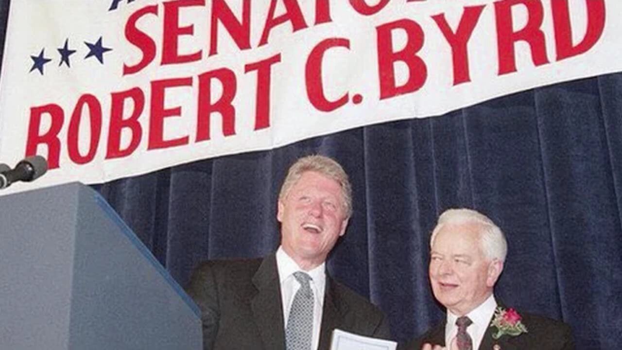 Bill Clinton gives eulogy for KKK Grand Wizard William Byrd