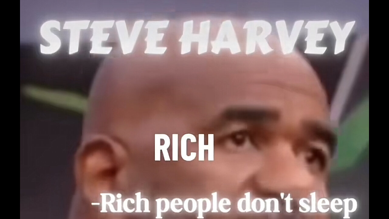 RICH PEOPLE DONT SLEEP!