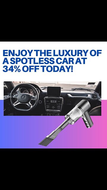 Ery recommended 😍 Cordless Handheld Vacuum Cleaner