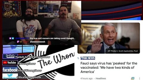 Thursday BIG SHOW! Wrong News! Alvin! Danny!