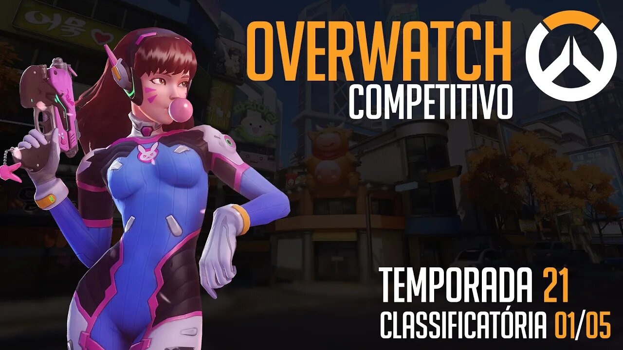 ENTRAMOS NO COMPETITIVO DO OVERWATCH 01/05