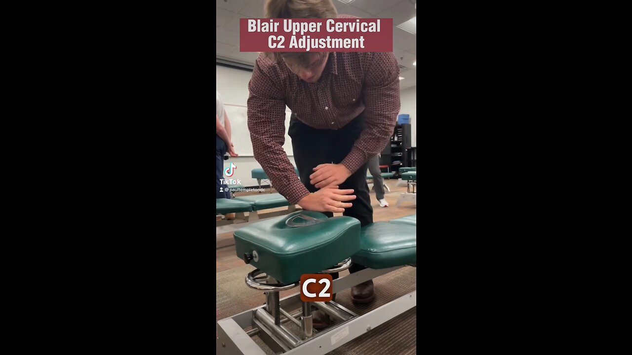 C2 BLAIR UPPER CERVICAL ADJUSTMENT 🦴