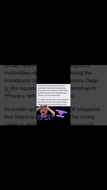 #OMG #amberheard WANTS to write a BOOK NOW #shorts