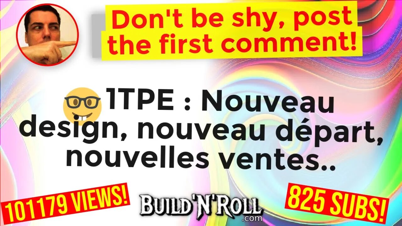 🤓 1TPE : Nouveau design, nouveau départ, nouvelles ventes..