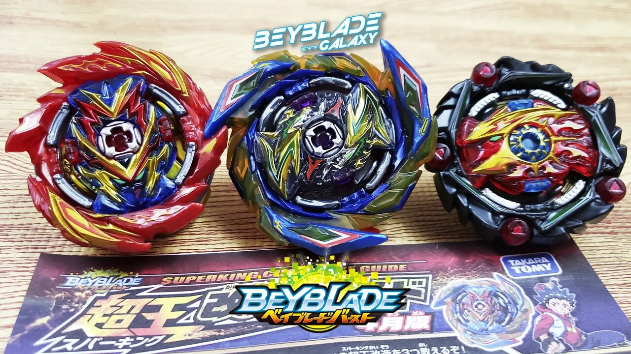 SuperKing Customize Guide versão BRAVE VALKYRIE - Beyblade Burst ベイブレードバースト