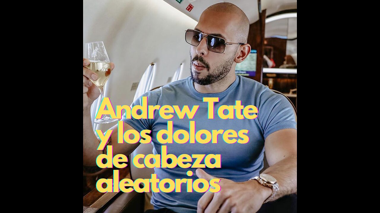 Andrew Tate y los medicamentos