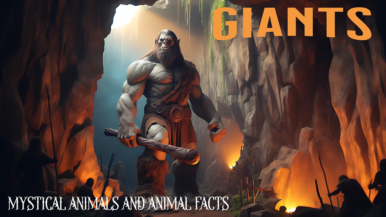 Giant mystical or real creatures.