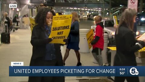 Flights attendants scheduled to picket outside of Cleveland Hopkins Airport due to operational issues