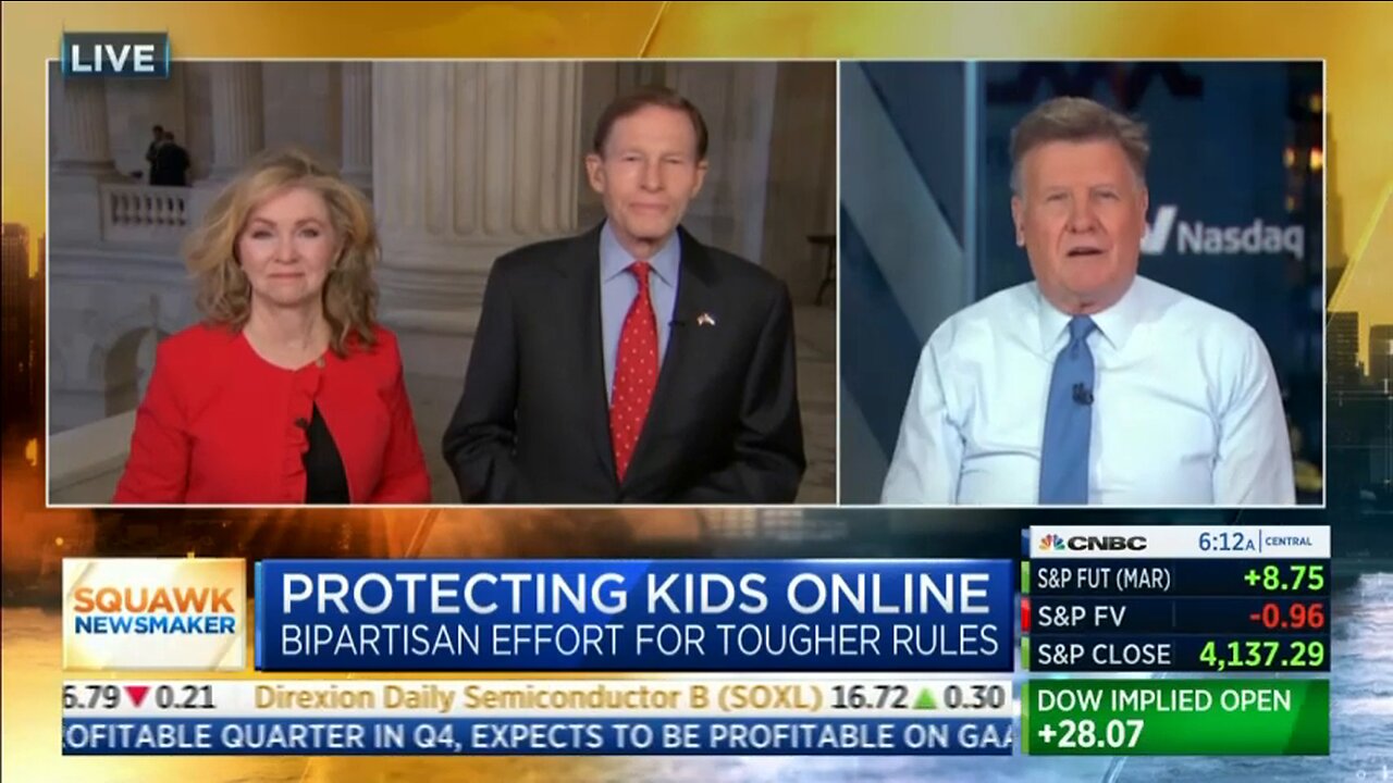 Senator Marsha Blackburn: Social Media Robs Kids Of Their Childhood