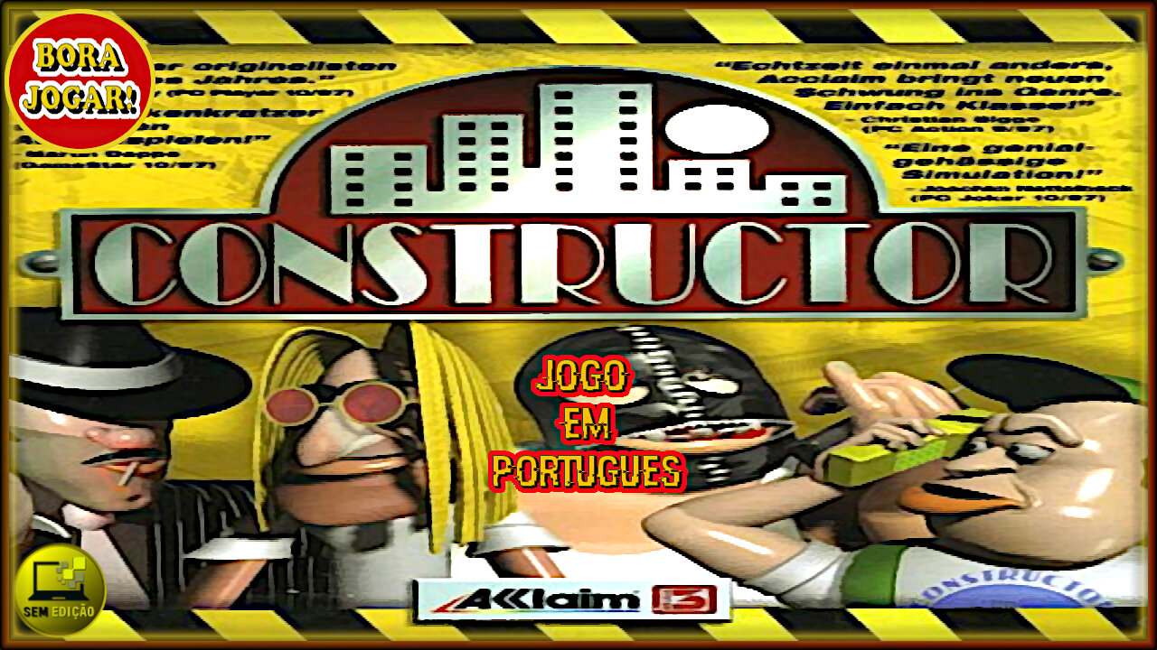 COMO BAIXAR E INSTALAR CONSTRUCTOR 1997 #semedissaum #pc #games