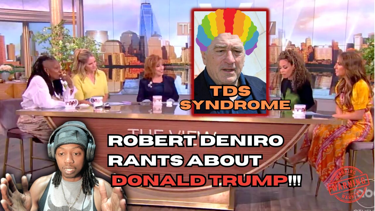 Robert DeNiro rants about Donald Trump on The View!!