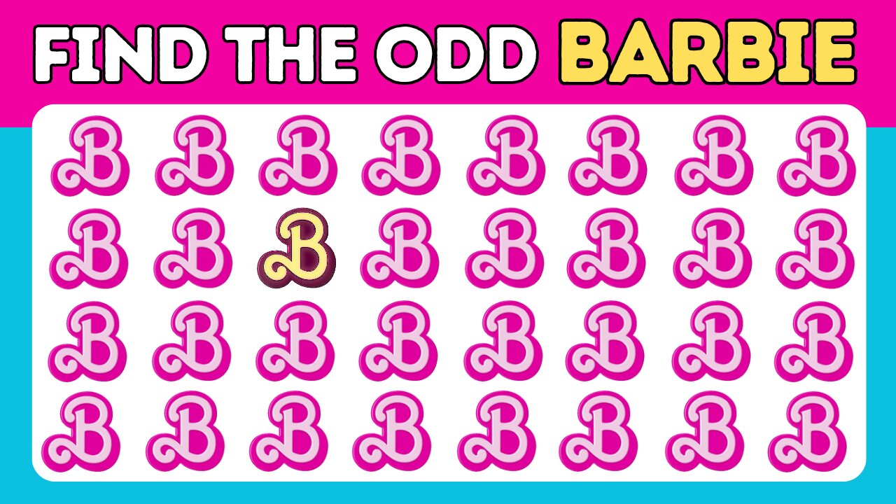 The Odd One Out Challenge - Barbie Edition! 👸🕵️‍♀️"