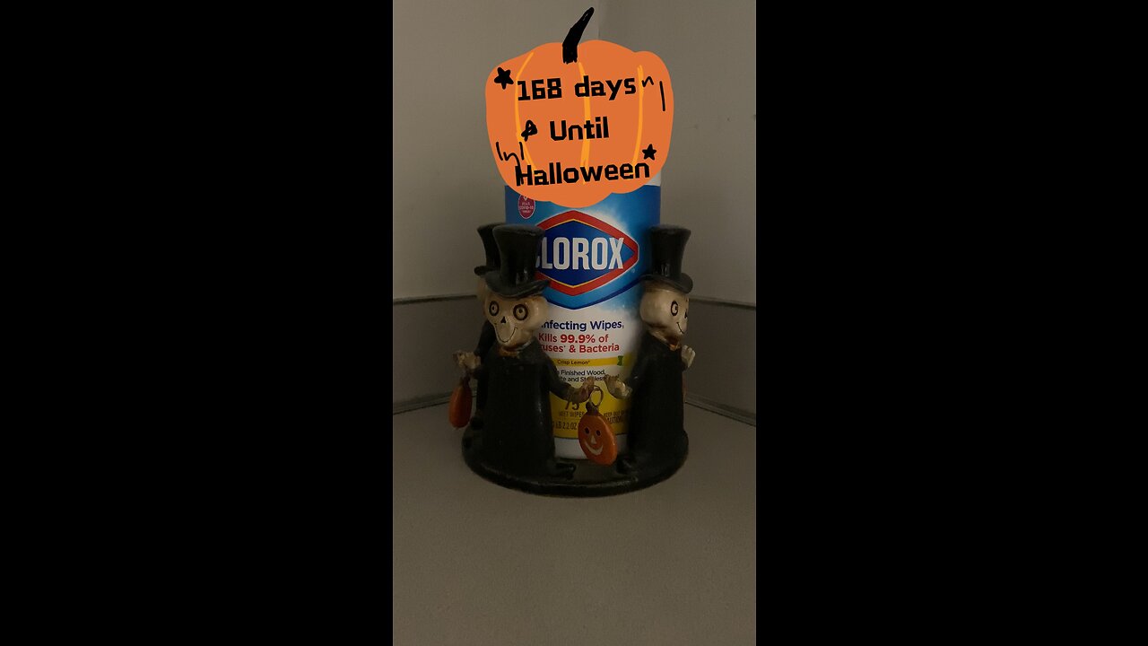 Todays Halloween Countdown 168 days