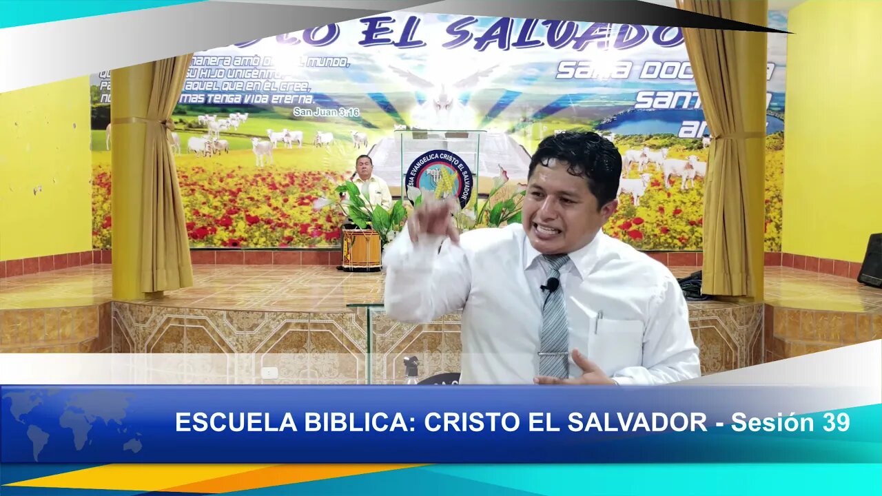 ESCUELA BÍBLICA CRISTO EL SALVADOR: Sesión 39 - EDGAR CRUZ MINISTRIES