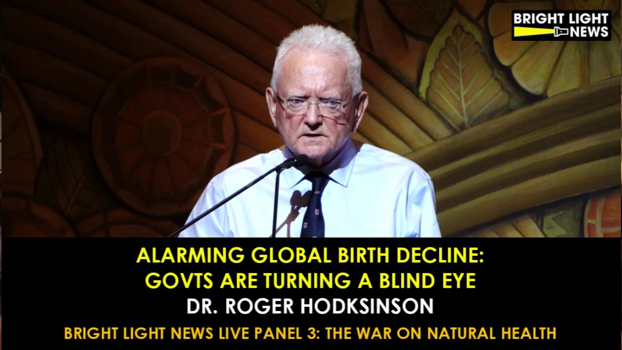 Pathologist Dr. Roger Hodkinson reveals startling insights into the global birth decline