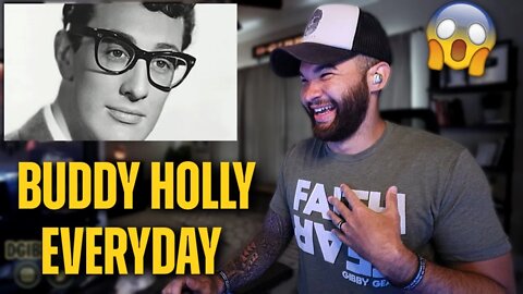 FIRST TIME HEARING Buddy Holly - Everyday [REACTION]