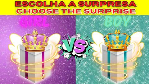 ESCOLHA O SEU PRESENTE 🎁🎁 CHOOSE YOUR GIFT 🎁🎁 ELIGE TU REGALO🎁🎁 🎀 GIRL VS BOY ⚽