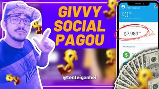 💲 [PAGOU] FIZ O SAQUE MÍNIMO NO GIVVY SOCIAL 💲